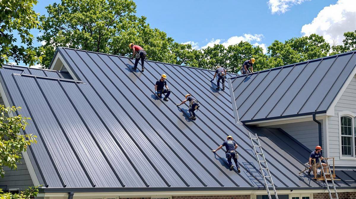 Professional Metal Roof Installation Services Transform Cypress Homes ...